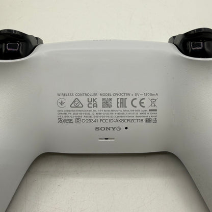 Sony PlayStation 5 PS5 DualSense Wireless Controller White CFI-ZCT1W