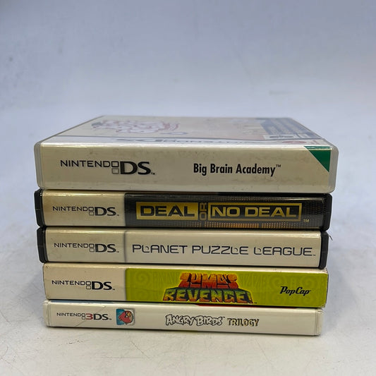 Lot of 5 Nintendo DS/3DS Games(2006-2012) (Nintendo DS/3DS)