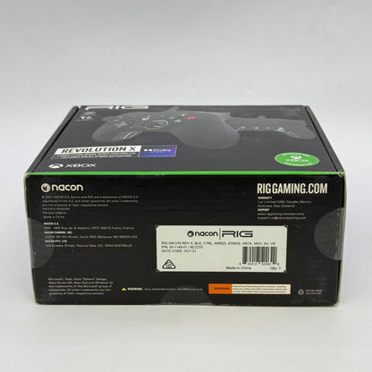 New RIG Revolution X Competition Grade Wired Controller 50-1149-01