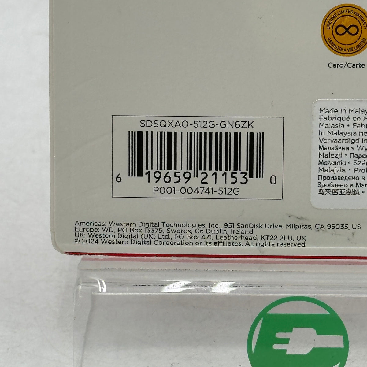 New SanDisk Nintendo Switch 512GB microSDXC Memory Card P001-004741-512G