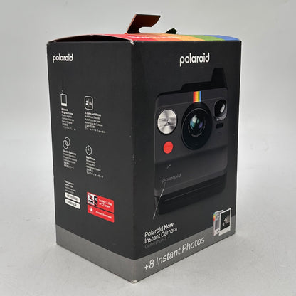 New Polaroid Now Instant Gen 3 Instant Film Camera Black Read