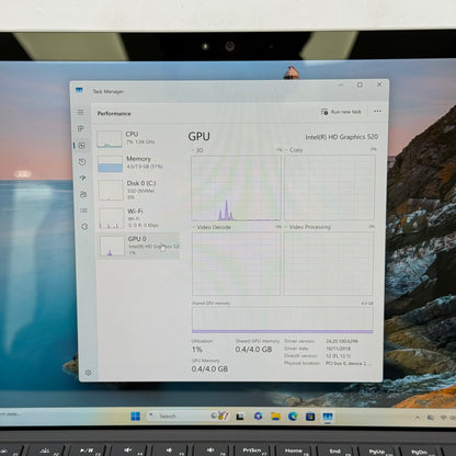 Microsoft Surface Pro 4 1724 12.3" i5 2.5GHz 8GB RAM 256GB SSD