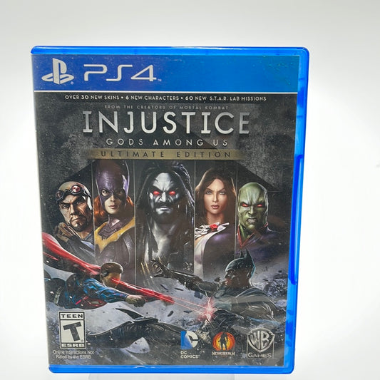 Injustice: Gods Among Us Ultimate Edition  (Sony PlayStation 4 PS4,  2013)