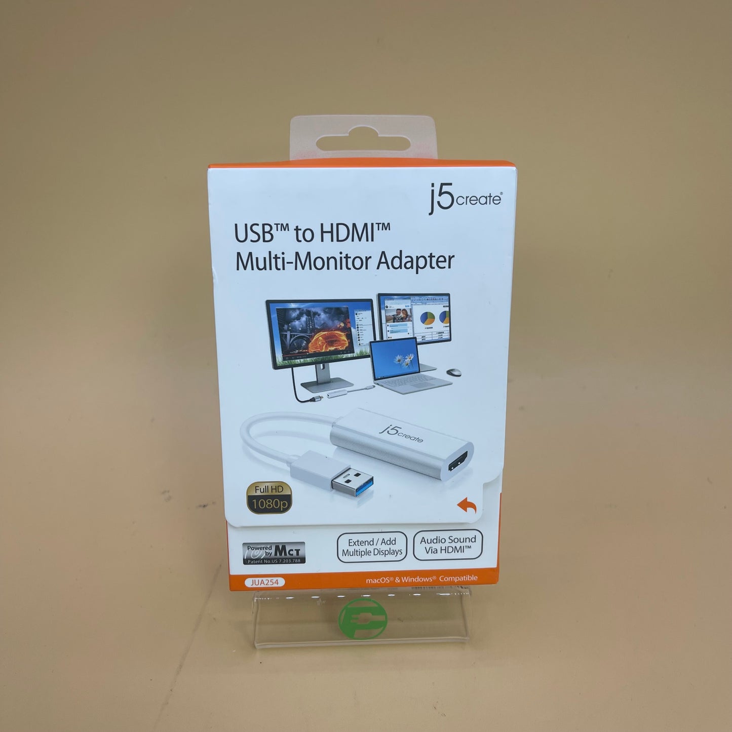 New J5 Create USB To HDMI Multi-Monitor Adapter JUA254-2A