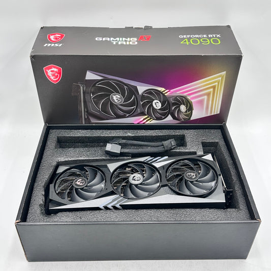 MSI GeForce RTX 4090 Gaming X Trio 24GB GDDR6X Graphics Card 912-V510-006