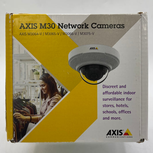 New Axis M3065-V Fixed Dome Network Camera 01707-001