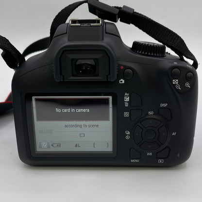 Canon EOS 4000D 18.0MP Digital SLR DSLR Camera  EF-S 18-55mm Lens