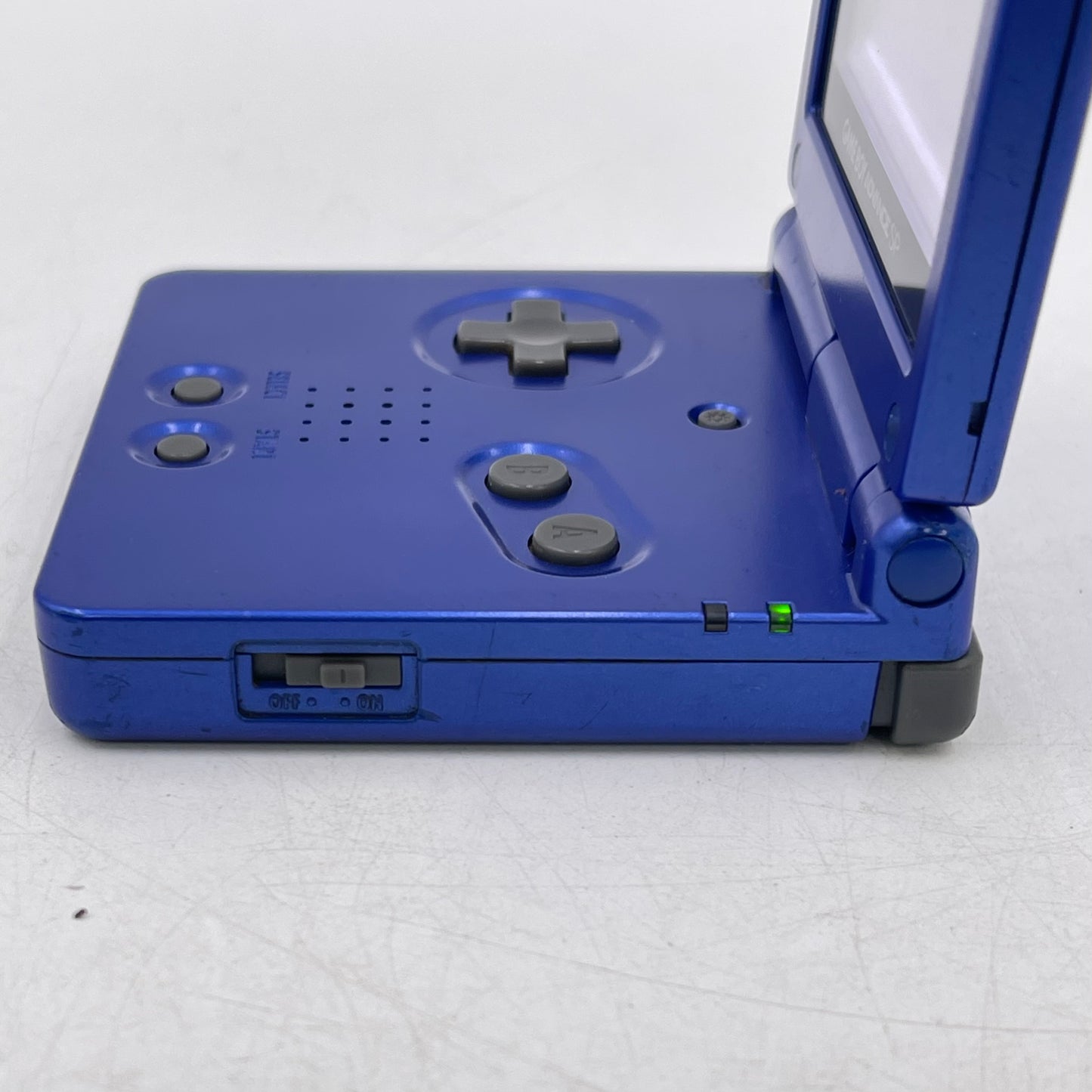 Nintendo Game Boy Advance SP Handheld Game Console Only AGS-001 Cobalt Blue