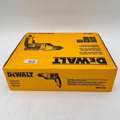 New DeWalt DWD110K 120V Keyless Chuck Drill Kit