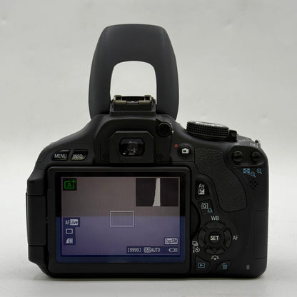 Canon EOS 600D 18.0MP Digital SLR DSLR Camera