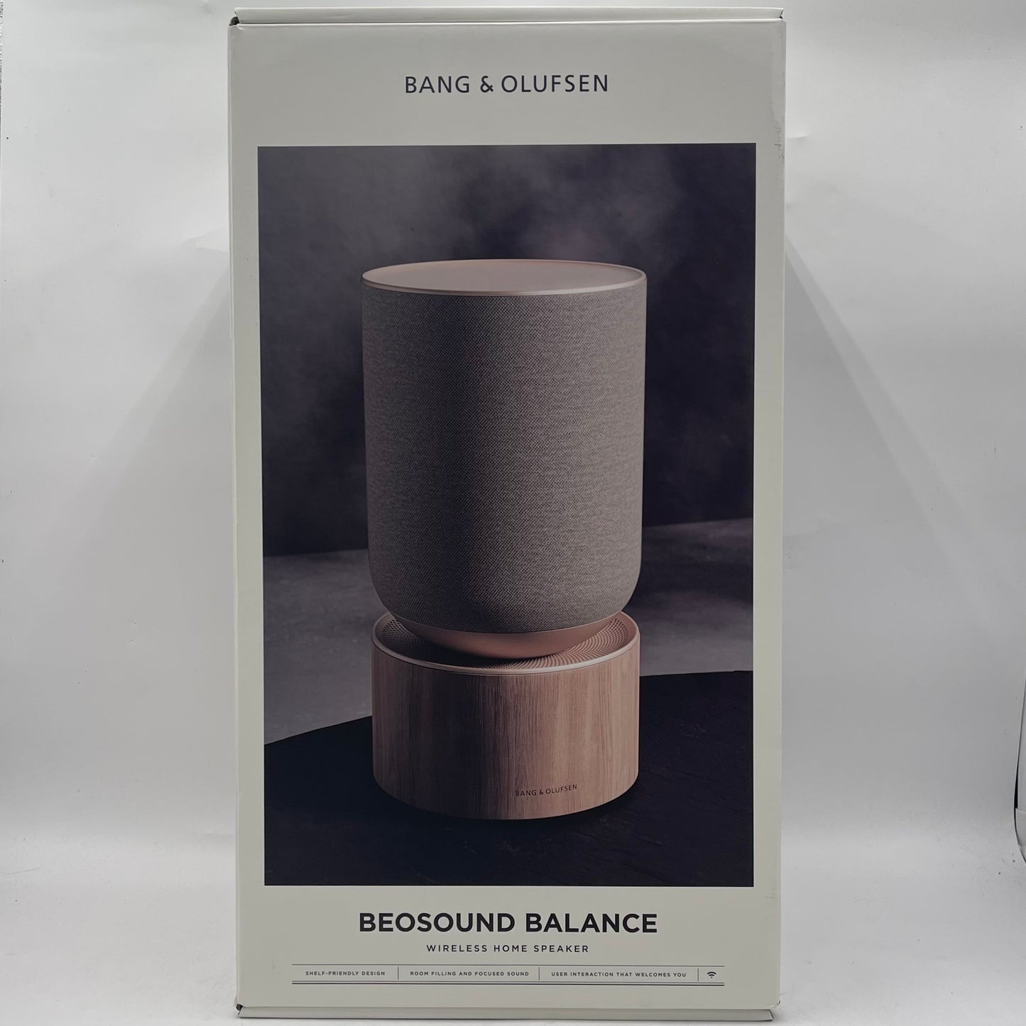 New Bang & Olufsen Beosound Balance Wireless Home Speaker Natural Oak 1200502