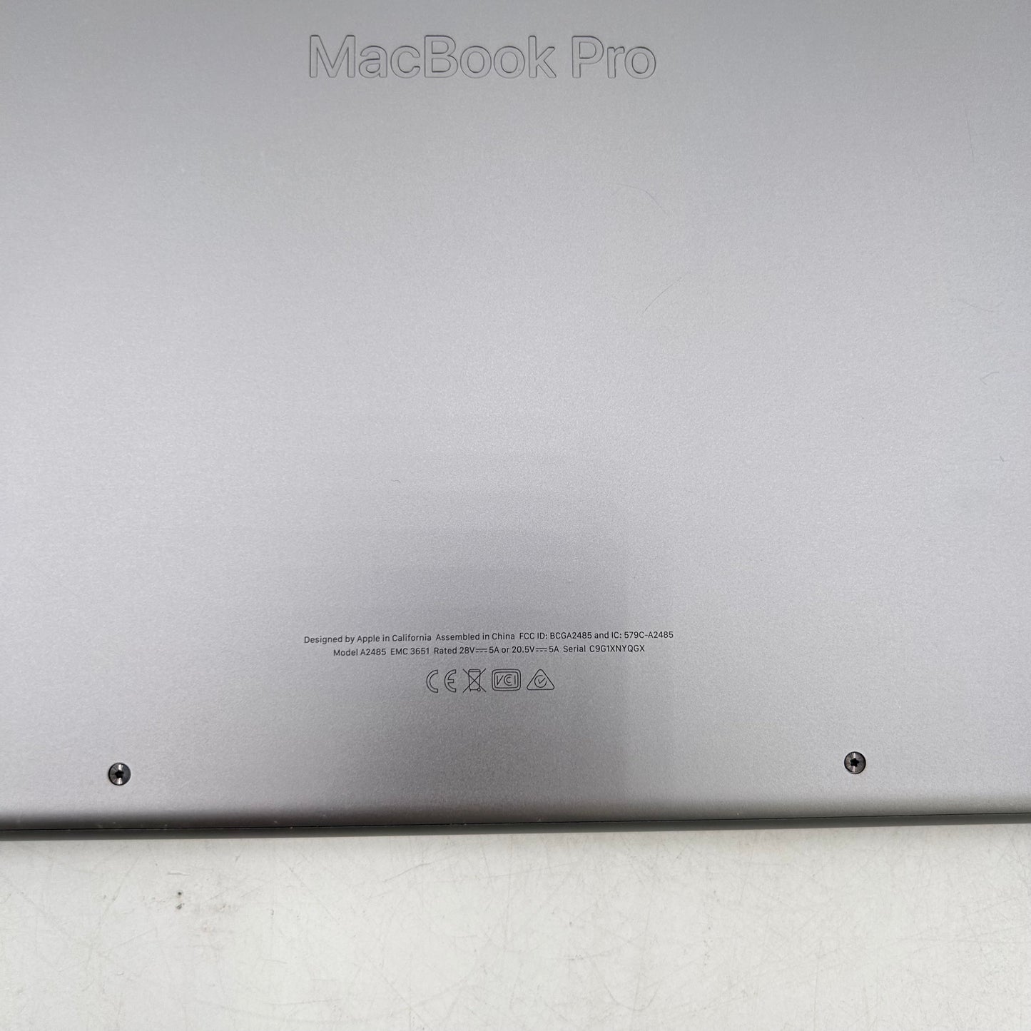 2021 Apple MacBook Pro 16" M1 Pro 16C GPU 3.2GHz 16GB RAM 512GB SSD A2485