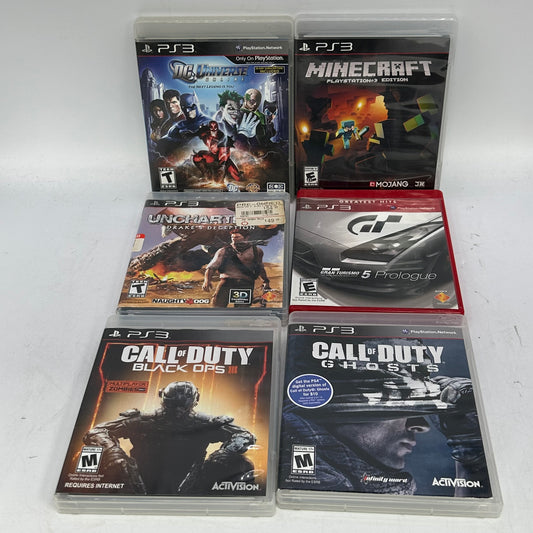 Lot of 7 Sony PlayStation 3 PS3 Games