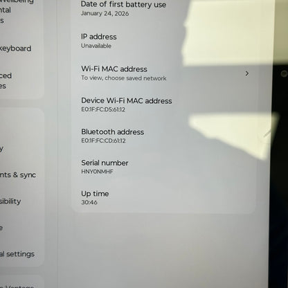 WiFi Only Lenovo Idea Tab 128GB Luna Grey TB336FU