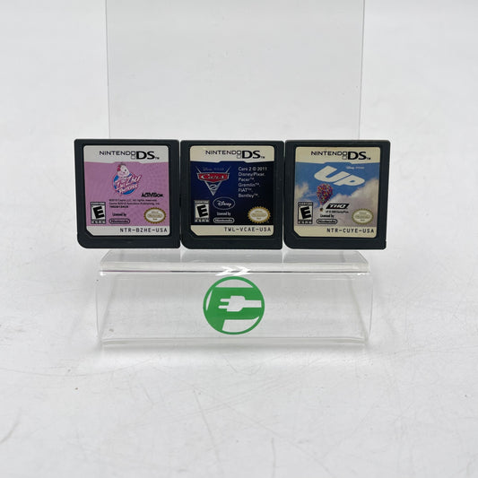 Lot of 3 Nintendo DS Games Up | Cars | Zhu Zhu