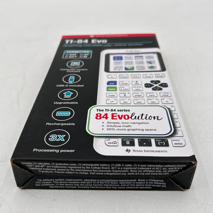 New Texas Instruments TI-84 Evo Graphing Calculator