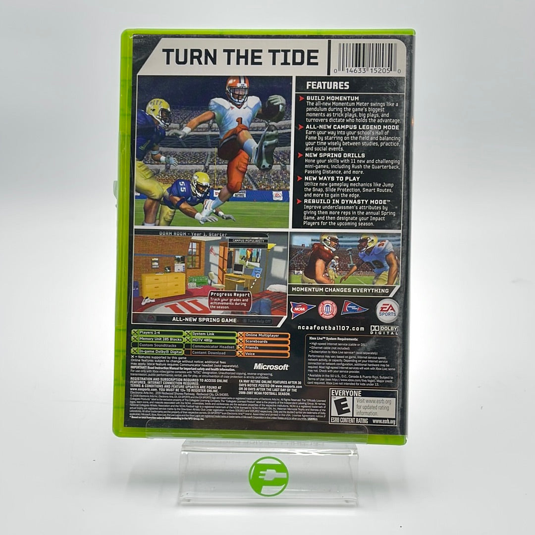 NCAA Football 2007  (Microsoft Xbox,  2006)