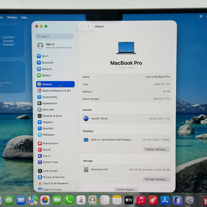 2023 Apple MacBook Pro 14" M2 Pro 16C GPU 3.5GHz 16GB RAM 512GB SSD A2779