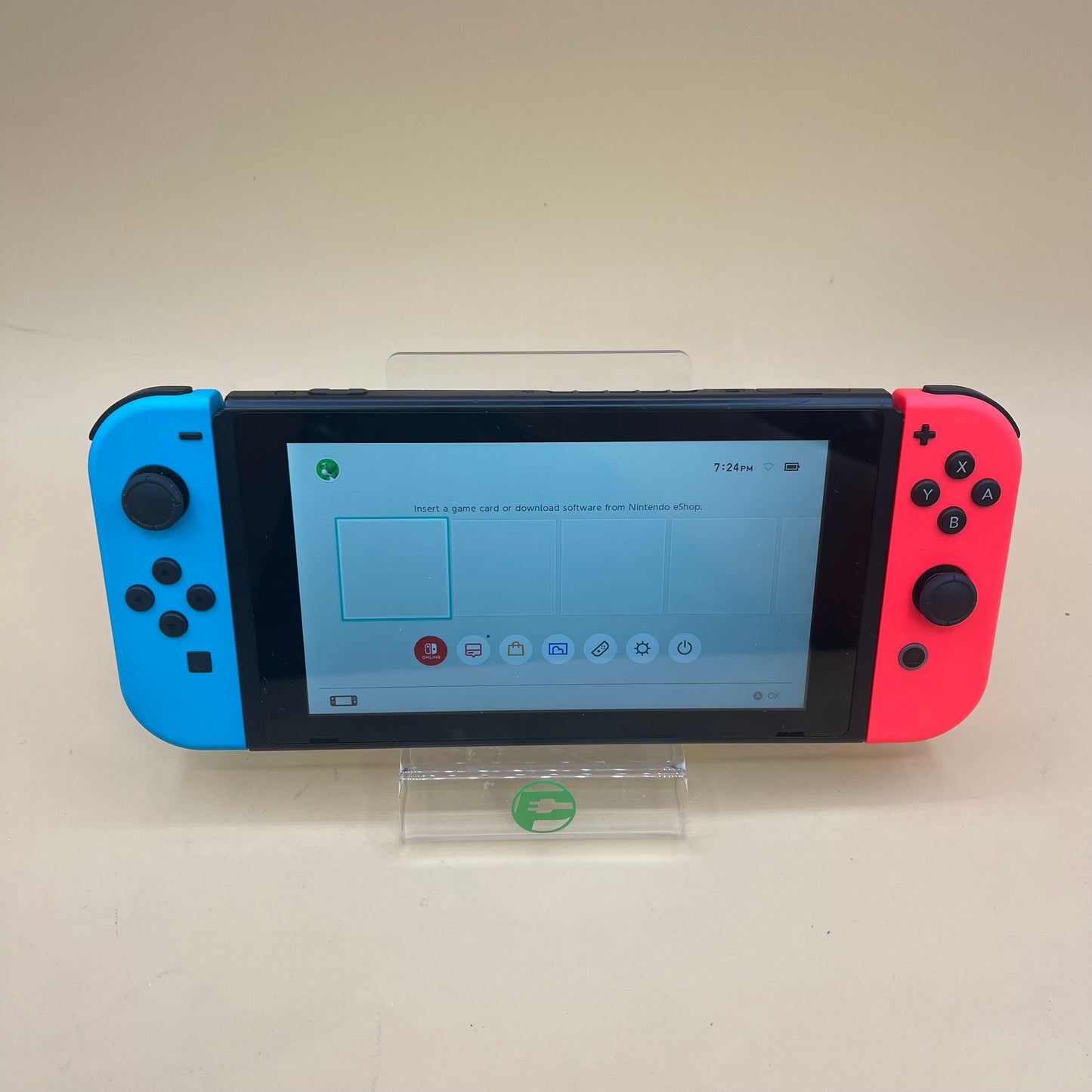 Nintendo Switch v1 Video Game Console Only HAC-001 Red/Blue