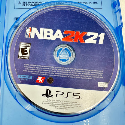 Lot of 2 Sony PlayStation 5 PS5 Games NBA 2K21 | NBA 2K24