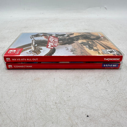 Lot of 2 Nintendo Switch Games ConnecTalk, MX vs ATV All Out