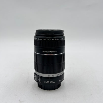 Canon EF-S Telephoto 55-250mm f/4.5-5.6 IS Zoom Lens