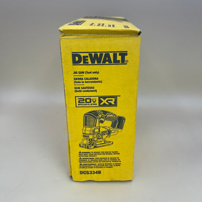 New DeWalt DCS334B 20V MAX XR Jig Saw