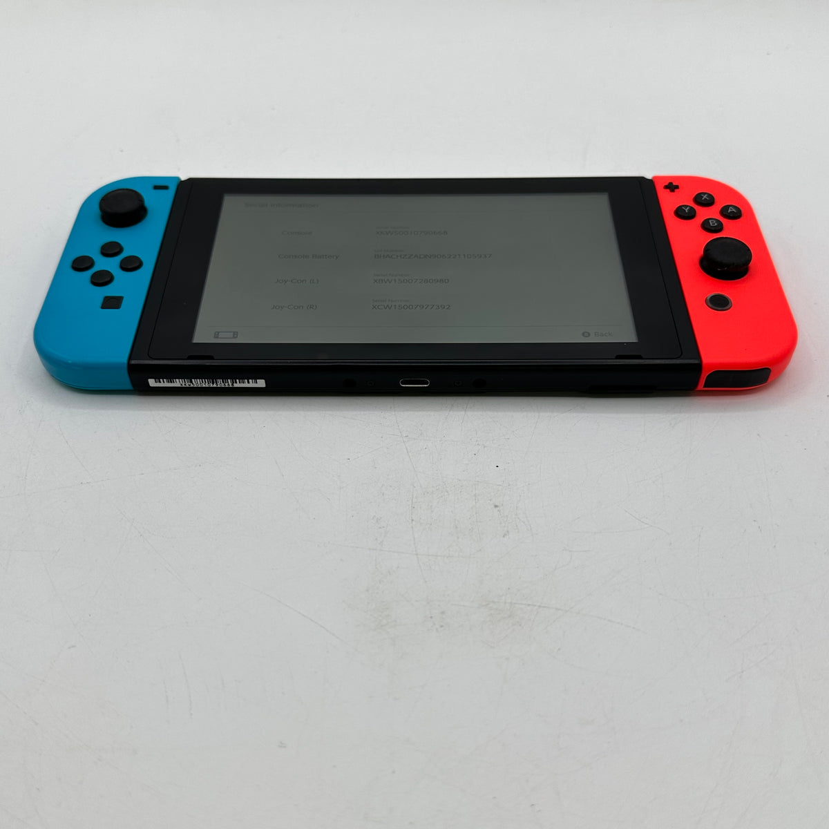 Nintendo Switch v2 Console Gaming System HAC-001(-01) Red/Blue