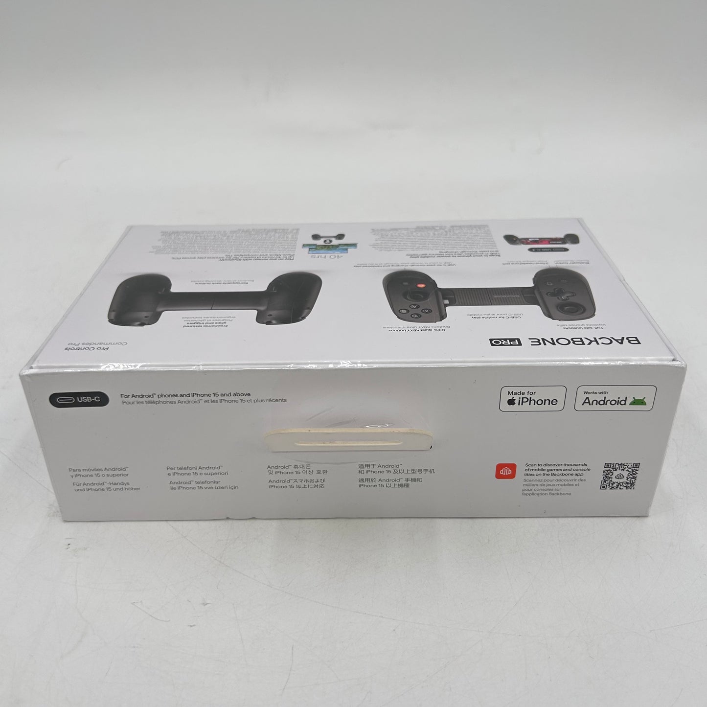 New Backbone Pro USB-C Mobile Game Controller BB-N1-B-R