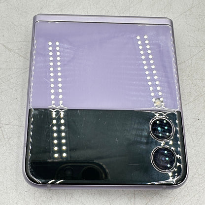 Unlocked Samsung Galaxy Z Flip3 8GB RAM 128GB SM-F711U Lavender READ