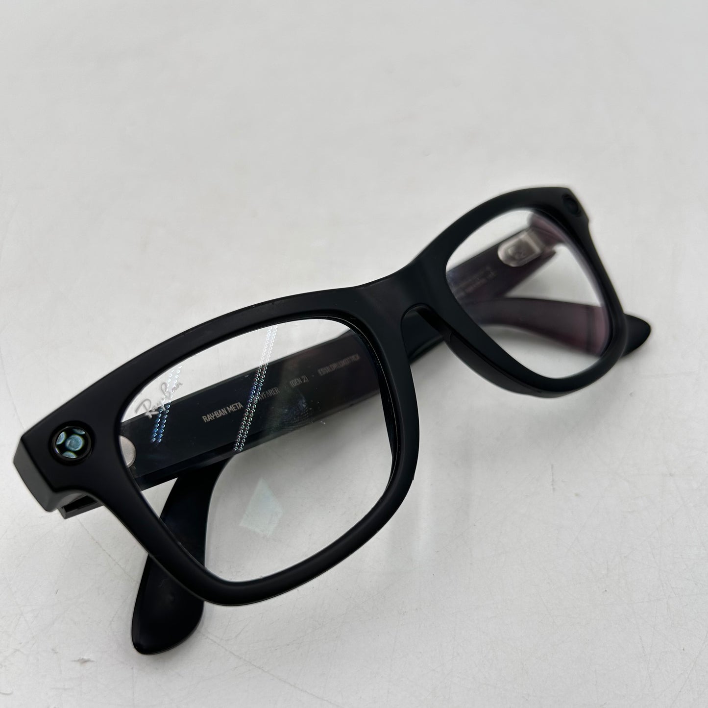 Ray-Ban Meta Wayfarer Gen 2 Matte Black Standard RW4012 AI Smart Glasses Read