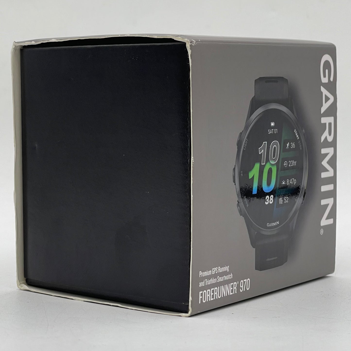 New Garmin Forerunner 970 47mm Premium GPS Running and Triathlon Smartwatch 