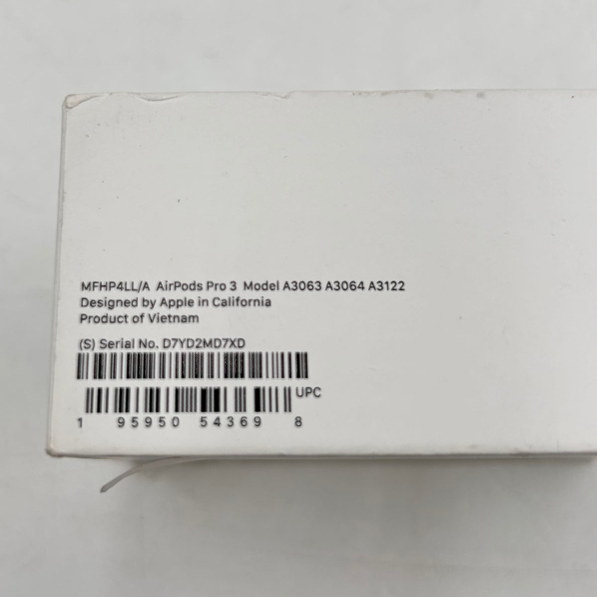 New Apple AirPods Pro 3rd Gen with MagSafe Charging Case MFHP4LL/A