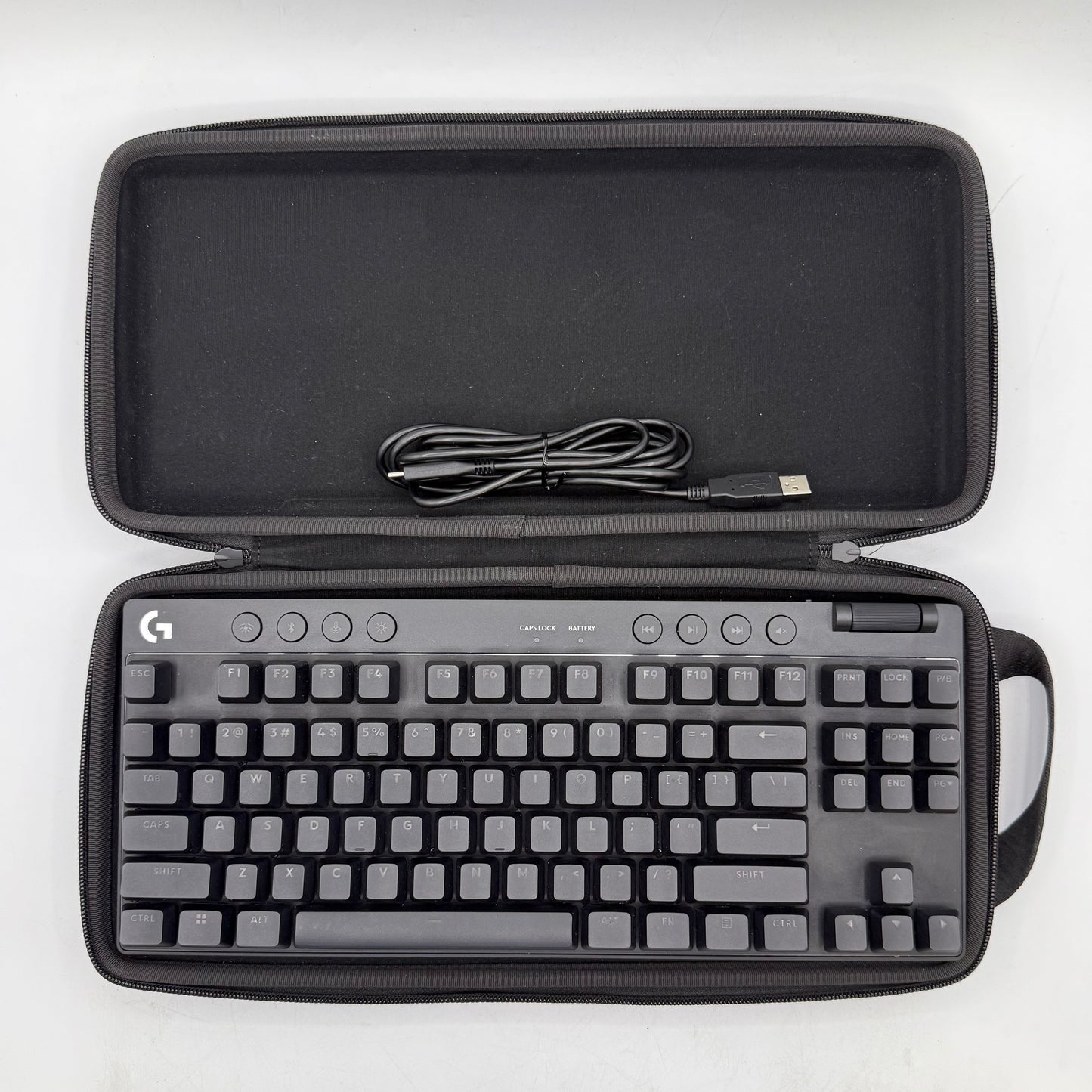 Logitech G Pro X TKL Lightspeed YR0085 Wireless Gaming Keyboard Black