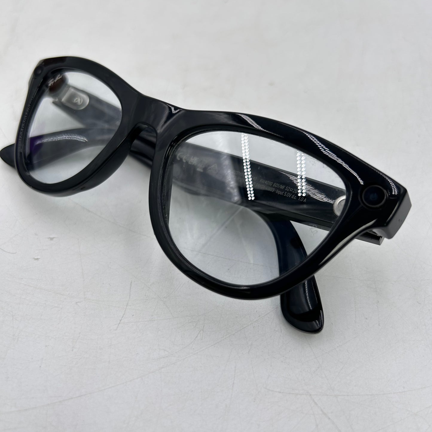 Ray-Ban Meta Skyler Gen 1 Shiny Black Transitions RW4010 AI Smart Glasses