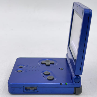 Nintendo Game Boy Advance SP Handheld Game Console Only AGS-001 Cobalt Blue