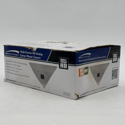 New Speco Technologies Multi-Format HD Analog Corner Mount Camera CVC605CMT1