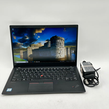 Lenovo ThinkPad X1 Carbon 7th Gen 20QD 14" i5-8265U 1.6GHz 8GB RAM 256GB SSD