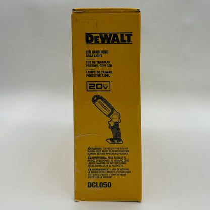 New DeWalt DCL050 20V MAX Led Hand Held Area Light