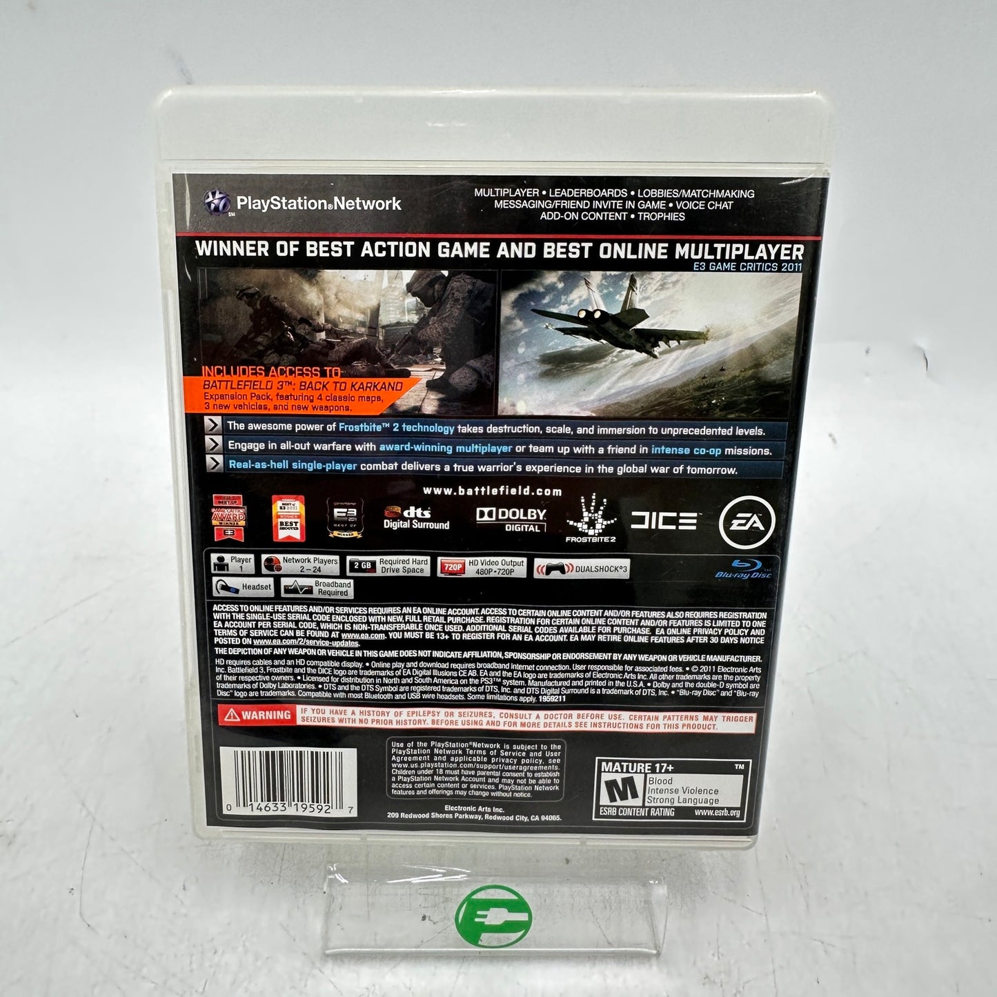 Battlefield 3 Limited Edition (Sony PlayStation 3 PS3, 2011)