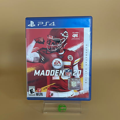 Good Madden NFL 20 [Superstar Edition]  (Sony PlayStation 4 PS4,  2019)