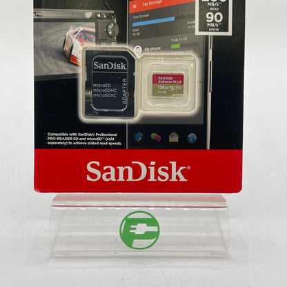 New SanDisk Extreme Plus 128GB microSDXC P001-001219-128G