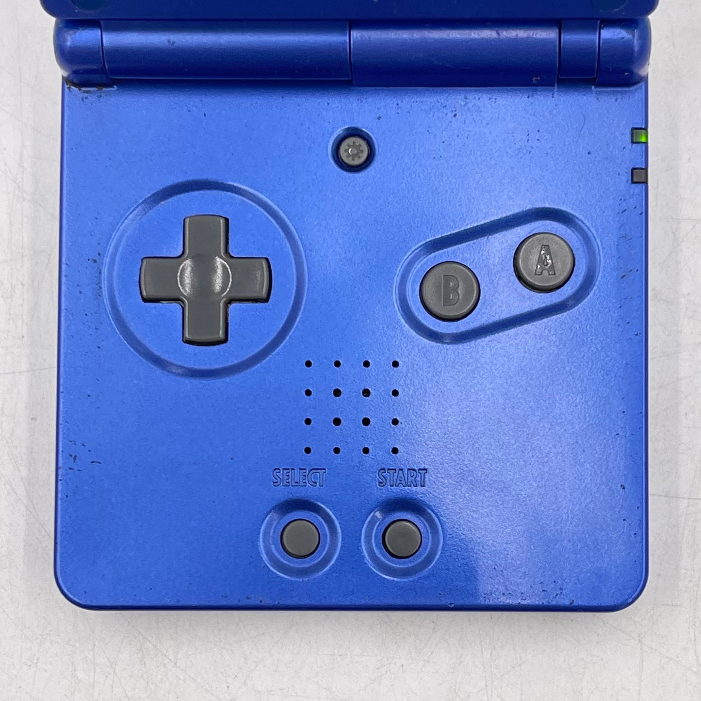Nintendo Game Boy Advance SP Handheld Game Console Only AGS-001 Cobalt Blue