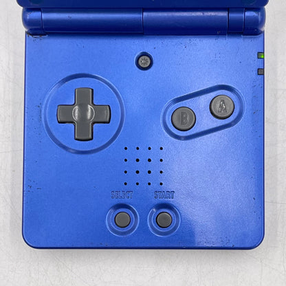 Nintendo Game Boy Advance SP Handheld Game Console Only AGS-001 Cobalt Blue