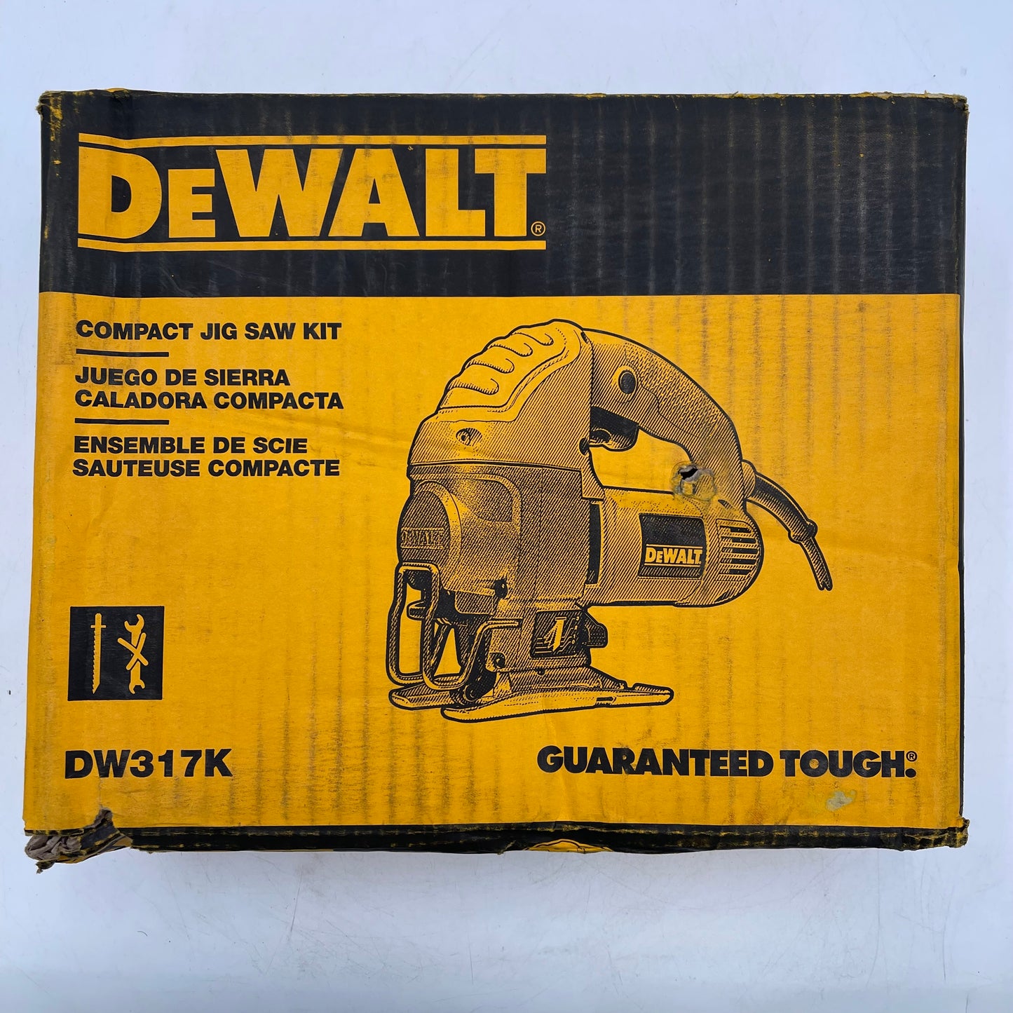 New DeWalt DW317K 120V Compact Jig Saw Kit