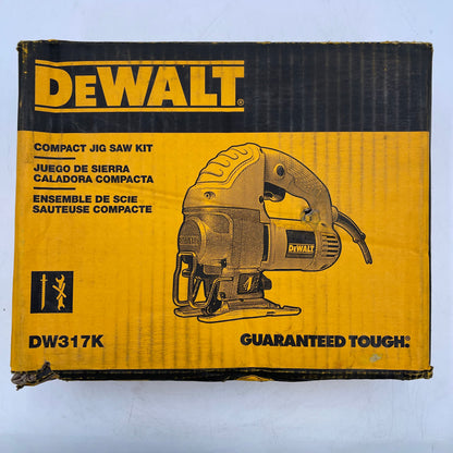 New DeWalt DW317K 120V Compact Jig Saw Kit