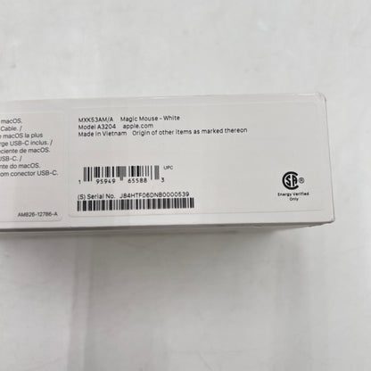 New Apple Magic Mouse A3204 White