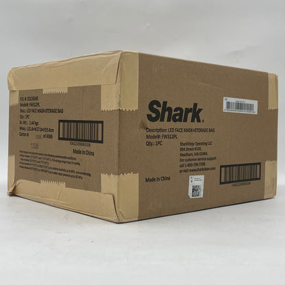 New Shark LED Face Mask + Storage Bag Light Therapy Mask FW312PL