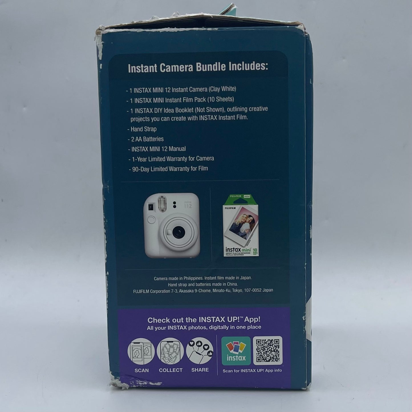 New FUJIFLIM Instax Mini 12 With 10 Sheets