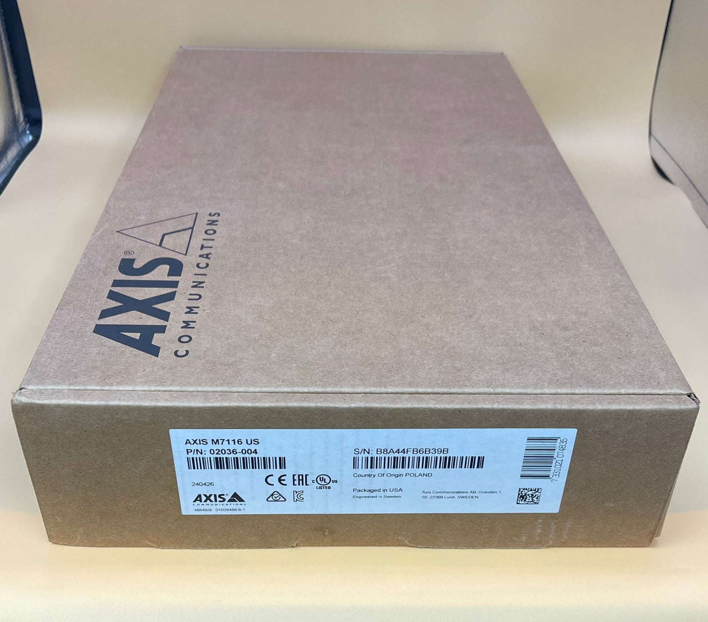 New Axis M7116 Video Encoder 02036-004